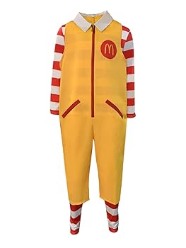Amazon.co.jp: [QHNZYROM] マクドナルド マック コスプレ衣装